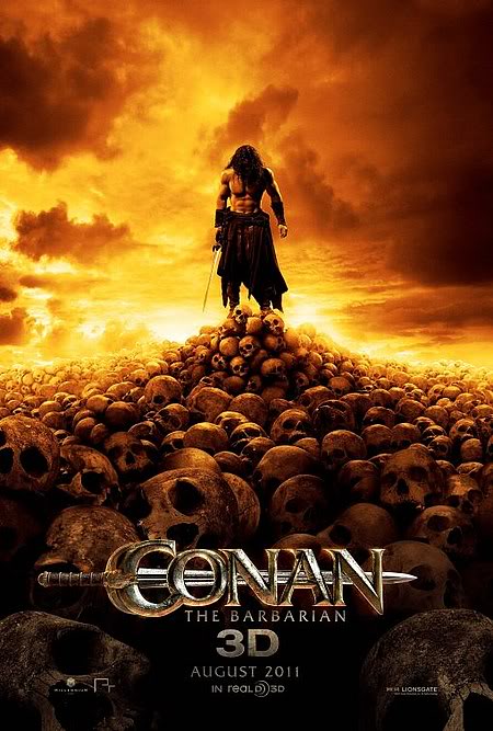 conan the barbarian 2011 poster. Conan The Barbarian Trailer